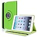 Insten 360-degree Swivel Leather Case Compatible with Apple iPad iPad mini with Retina display (iPad Mini 2) / Mini , Green