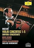 DVD : Mozart Violin Concertos 1-5 & Sinfonia Concertante in E Flat / Harnoncourt, Kremer, Wiener Philharmoniker