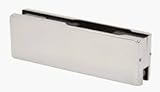 C.R. LAURENCE AMR201PS CRL Polished Stainless Top or Bottom Patch Fitting - Less Insert