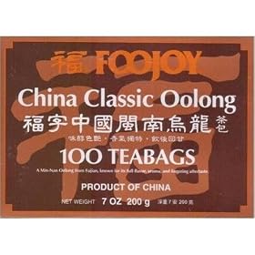Foojoy China OolongTea - 100 Tea Bags (7.0 Oz)