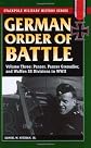 German Order of Battle Volume Three: Panzer, Panzer Grenadier, and Waffen SS Divisions in WWII (Stackpole Military History Series)