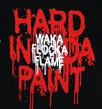 Walka Floka Flame Hard In The Paint Mens Shirt Rap (XL, Black)
