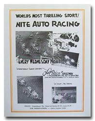 1933 Legion Ascot Speedway Poster Print