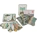 Cavallini Paris Gift Set: 18 postcards in tin and 36 die cut gift tags
