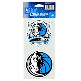 NBA Dallas Mavericks 4-by-8 Die Cut Decal