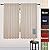 Blackout, Room Darkening Curtains Window Panel Drapes - (Olive Color) 2 Panel Set, 52 inch wide by 63 inch long each panel, 7 Back Loops per Panel, 2 Tie Back Included - By Utopia Bedding