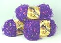 Speckled Hen Knitting Yarn 50gm 10balls/Pk - Lilac/Silver