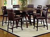 Nottingham 7 Pc Counter Height Dining Set (Dark Espresso) (See Description) ....