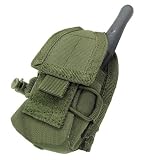 MOLLE Multi-Purpose Handheld FRS Radio MOLLE Pouch - OD Green