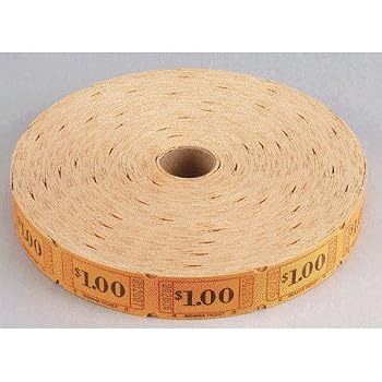 Set A Shopping Price Drop Alert For 2000 Roll of Tickets - $1.00