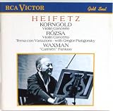 Heifetz plays Korngold, Rózsa & Waxman