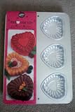 Wilton Mini Cake Pan -- Make Romantic Heart Cakes & Desserts -- Perfect for Valentines, Weddings, and Showers -- New -- Also includes Valentine Layered Gelatin Recipe