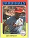 2004 Topps All-Time Fan Favorites #95 Lou Brock - St. Louis Cardinals (Baseball Cards)