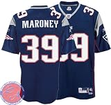 Mens Laurence Maroney #39 New England Patriots Home Stitched Premier NFL Jersey by Reebok (NAVY)(Size=XXX-LARGE)