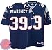 Mens Laurence Maroney #39 New England Patriots Home Stitched Premier NFL Jersey by Reebok (NAVY)(Size=XXX-LARGE)