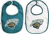 Jacksonville Jaguars Newborn 6-9 mos. 2-Pc Team Bib Set