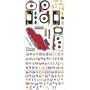 Blue Mountain Wallcoverings 31720521 Disney Cars Self-Stick Photo Frame Decor Kit
