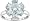 10K White Gold 1/10ct Diamond & Aquamarine Flower Ring