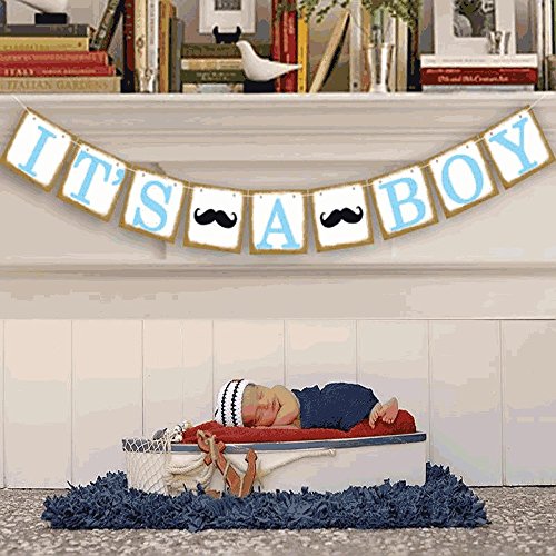 It s a Boy Banner Baby Shower Banner Garland, Baby shower Decoration, Photo Booth Props, New Contemporary Design from UsASales Seller