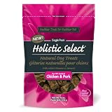 Holistic Select Chicken Pork Natural Dog Treats, 6-Ounce Bag