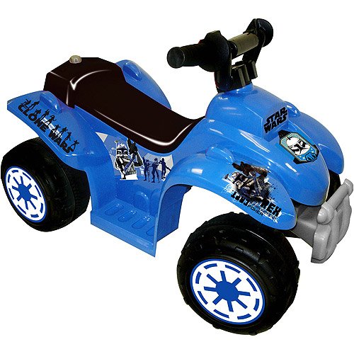 Star Wars 4 Wheel Clone Trooper Power Quad Ride-On