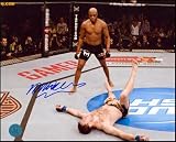 ANDERSON SILVA Signed UFC 101 8x10 Fight Photo