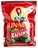 Sun Maid Raisins, 12-Ounce Bags (Pack of 6)