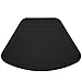 Sweet Pea Linens Black Wipe Clean Wedge-Shaped Placemats - Set of Two