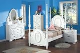 New 4pcs Youth Kid Full Girl Bedroom Set, #A1657T