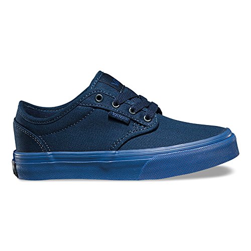 Vans Atwood Kids Shoes (Check Liner) Dress Blue Sneakers