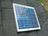 Solar Panel w/ Attic Fan Model 4