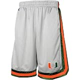 Miami Hurricanes Silver Transition Mesh Shorts