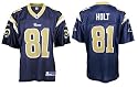 Troy Holt St. Louis Rams Youth Blue NFL Equipment Replica Football Jersey By Reebok