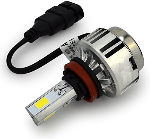 headlight bulbs ICCKER LED Headlight All-in-one Conversion Kit - 80w 7,200Lm 6K Cool White CREE (9005)