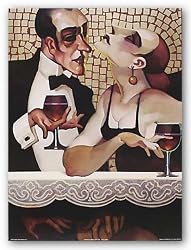 Ladies and Gentlemen II [center] by Juarez Machado 24"x32" Art Print Poster