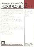 Produkt-Bild: Berliner Journal f&uuml;r Soziologie [Jahresabo]