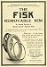 1911 Ad Fisk Rubber Company Removable Rim Tire Car Part Accessory Chicopee Falls - Original Print Ad