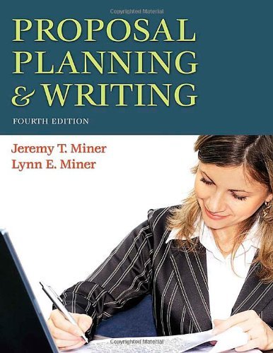 Proposal Planning & Writing