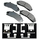 Akebono ACT652 ProACT Ultra-Premium Ceramic Brake Pad Set by Akebono