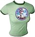 Vintage 1982 Steven Spielberg E.T. The Extra Terrestrial Promotional woman's ringer T-Shirt
