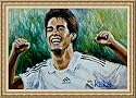 MY GREATEST IDOL FERNANDO TORRES Genuine Handpainted Oil Painting For The Worlds Greatest Football Fan - Customized Oil Portrait painted FROM ANY PHOTO OF YOUR PREMIER LEAGUE SOCCER IDOL - XXL-Size 26"x34" (65x85cm) - Shipping Free to the UK!!! 100% Satisfaction Guarantee: So please buy with total confidence! An Inimitably Special Gift Idea For The Best Liverpool/The Reds Fan, signed by HCMC TRUE ARTS artist - IN LIMITED EDITION ONLY!