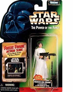51Fae6ANUsL Star Wars: Power of the Force Freeze Frame > Princess Leia Organa Action Figure