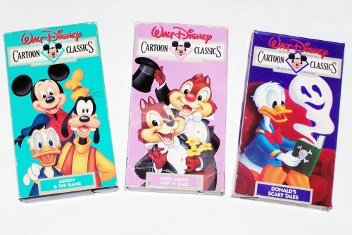 Walt Disney Cartoon Classics Collection #1 (3pk): Nuts About... by Camping Videos