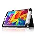 Fintie Samsung Galaxy Tab 4 8.0 Folio Case - Slim Fit Premium Vegan Leather Cover for Samsung Tab 4 8-Inch Tablet (with Auto Sleep/Wake Feature), Black