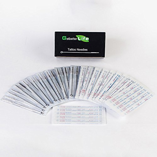 Getbetterlife® Tattoo Needles- 3RL, 5RL, 7RL, 9RL, 5RS, 7RS, 9RS, 5M1, 7M1,9M1