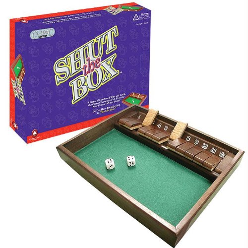 Trademark Poker Shut the Box Game, 12 Numbers