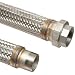 Unisource SF21 Stainless Steel Cryogenic Liquid Transfer Hose Assembly, Stainless Steel NPT Male x NPT Female Connection