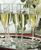 25th Anniversary Flutes - 2 flutes per package