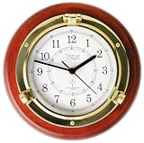 Weems & Plath Porthole Collection Radio Control Clock