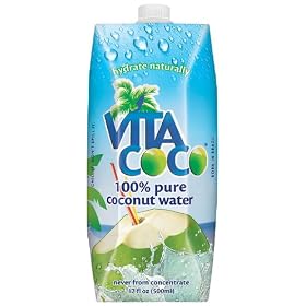 Vita Coco 100% Pure Coconut Water 500 ml (Pack of 6)